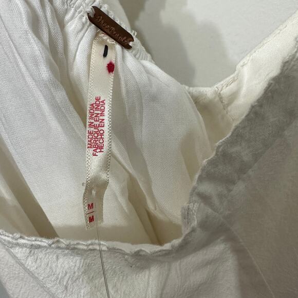 Free People Mini Dress Halter Sleeveless White‎ Size XS NWT $128 - Picture 5 of 9